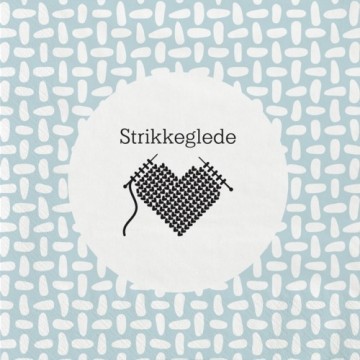 Servietter - Strikkeglede