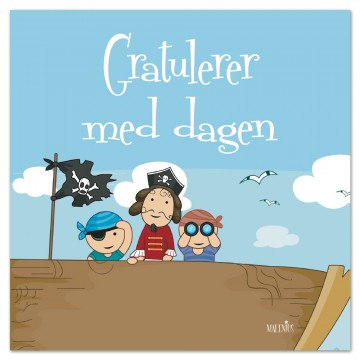 Kort - Gratulerer med dagen