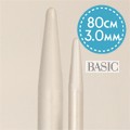 Basic rundpinne 3 - 80cm
