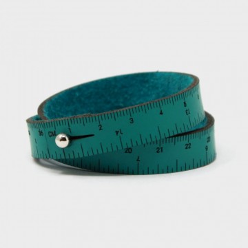 Wrist Ruler armbånd - turkis