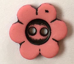 Blomst - 14 mm - rosa