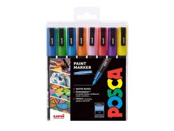 Uni POSCA PC-3M - Glitter 8 penner