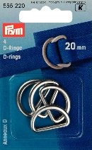 Prym D-ringer 20 mm
