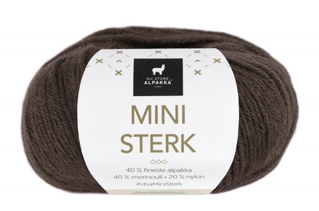 810 - mørk brun