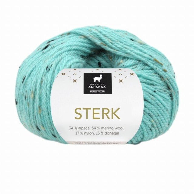 928 - karibisk blå tweed