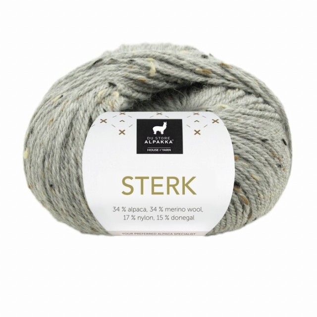 931 - grå melert tweed
